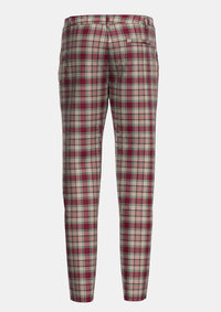 Etive Burgundy Tartan Trouser