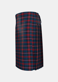 Traditional_Evans_tartan_left_image_with_pleated_design_and_adjustable_buckles_for_men