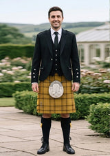 Traditional_Exploration_of_Titan_tartan_12181_Kilt_and_Argyle_Jacket_Kilt_Outfit_front_image