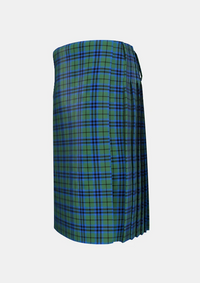 Traditional_Falconer_Tartan_kilt_left_image_with_pleated_design_and_adjustable_buckles_for_men