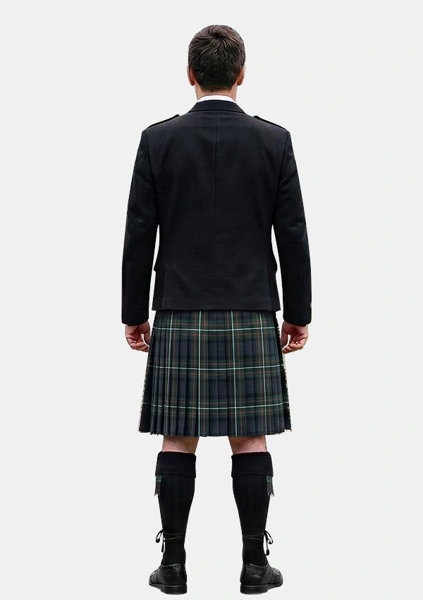 Traditional_Farquharson_Modern_Tartan_Kilt_and_Argyle_Jacket_Kilt_Outfits_back_image