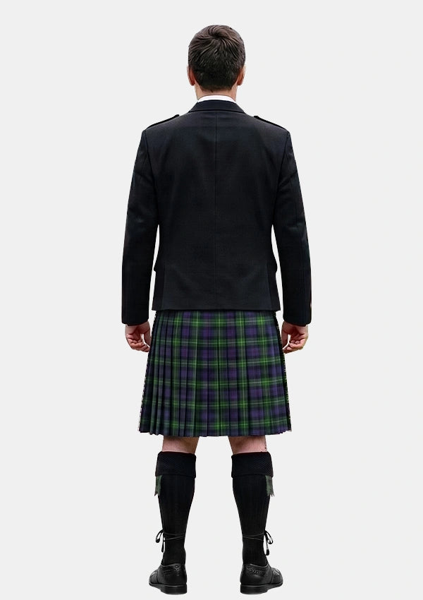 Traditional_Farquharson_Tartan_1352_Kilt_and_Argyle_Jacket_Kilt_Outfits_back_image
