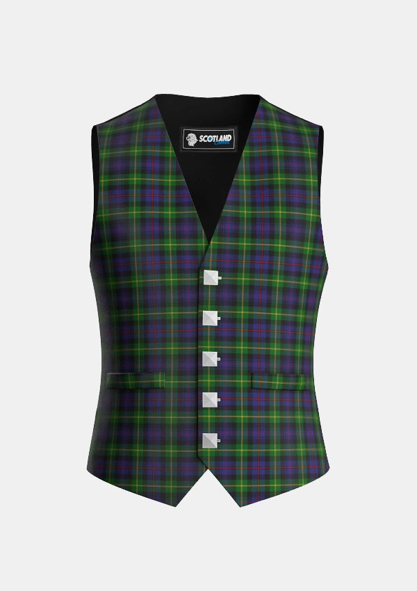 Traditional_Farquharson_Tartan_1352_Waistcoat_front_image