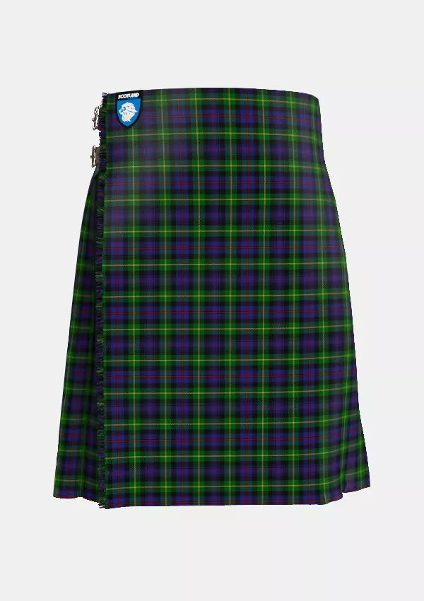 Traditional_Farquharson_Tartan_1352_kilt_front_image_with_pleated_design_and_adjustable_buckles_for_men