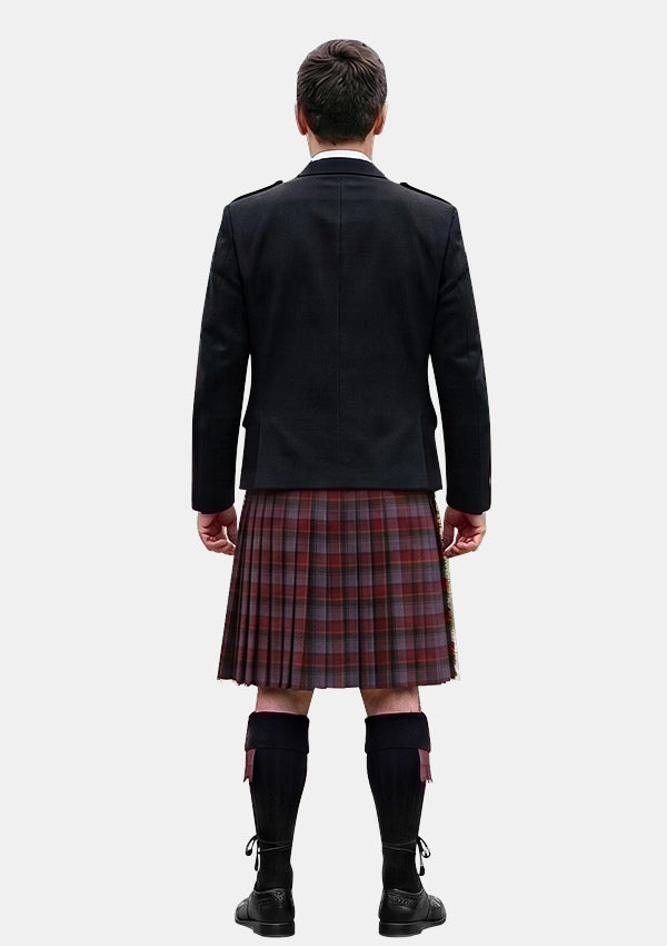 Traditional_Faulkner_Tartan_10080_Kilt_and_Argyle_Jacket_Kilt_Outfits_back_image