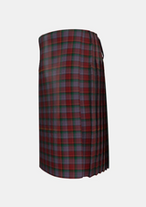 Traditional_Faulkner_Tartan_kilt_left_image_with_pleated_design_and_adjustable_buckles_for_men