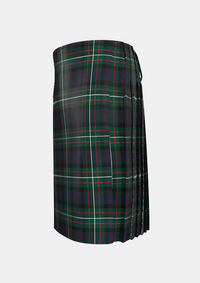 Traditional_Ferguson_tartan_left_image_with_pleated_design_and_adjustable_buckles_for_men