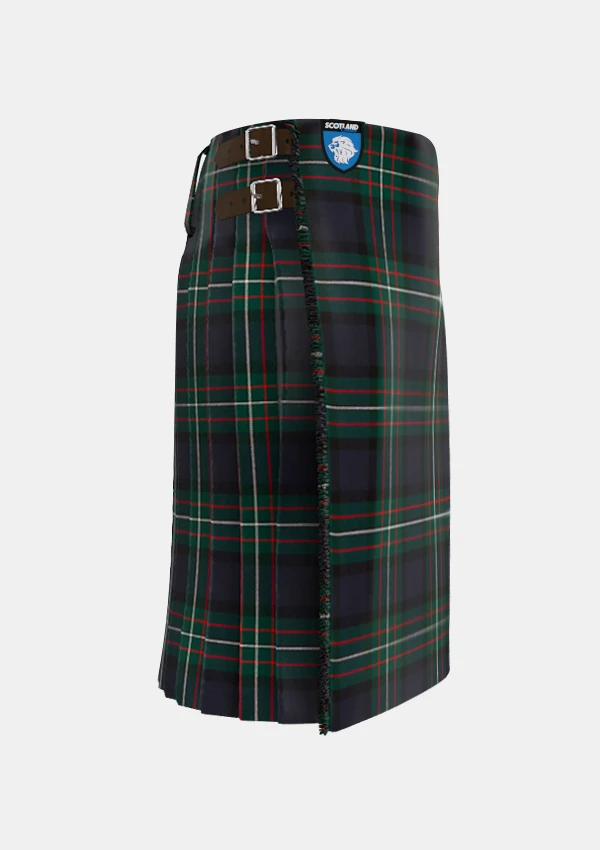 Traditional_Ferguson_tartan_right_image_with_pleated_design_and_adjustable_buckles_for_men