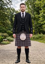 Traditional_Fermanagh_Tartan_3408_Kilt_and_Argyle_Jacket_Kilt_Outfit_front_image