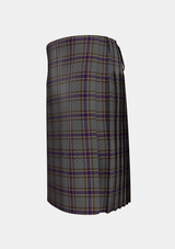 Traditional_Fermanagh_Tartan_kilt_3408_left_image_with_pleated_design_and_adjustable_buckles_for_men