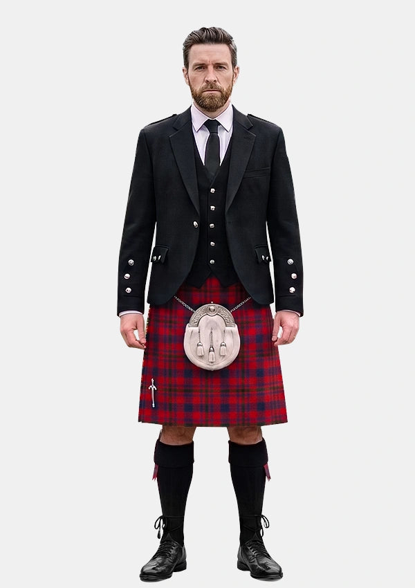 Traditional_Fiddes_Tartan_121_Kilt_and_Argyle_Jacket_Kilt_Outfits_front_image