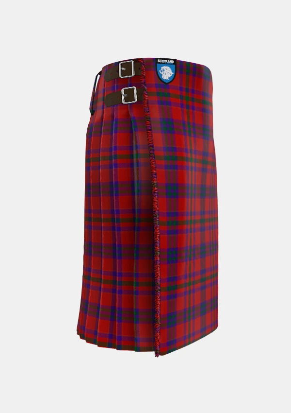 Traditional_Fiddes_Tartan_kilt_right_image_with_pleated_design_and_adjustable_buckles_for_men