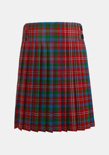 Traditional_Fitzgerald_Red_Tartan_576_kilt_back_image_with_pleated_design_and_adjustable_buckles_for_men
