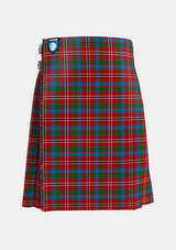 Traditional_Fitzgerald_Red_Tartan_576_kilt_front_image_with_pleated_design_and_adjustable_buckles_for_men