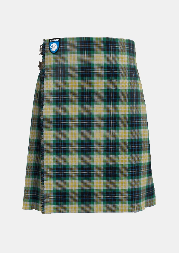 Traditional_Fitzpatrick_Tartan_kilt_1813_front_image_with_pleated_design_and_adjustable_buckles_for_men