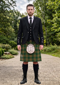 Traditional_Fitzsimmons_Tartan_7266_Kilt_and_Argyle_Jacket_Kilt_Outfit_front_image