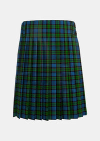 Traditional_Fletcher_2_Tartan_257_kilt_back_image_with_pleated_design_and_adjustable_buckles_for_men