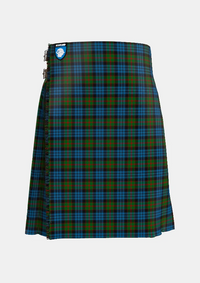 Traditional_Fletcher_tartan_272_front_image_with_pleated_design_and_adjustable_buckles_for_men