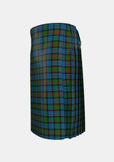 Traditional_Fletcher_tartan_272_left_image_with_pleated_design_and_adjustable_buckles_for_men