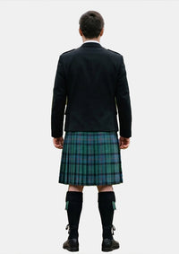 Traditional_Flower_of_Scotland_tartan_2059_Kilt_and_Argyle_Jacket_Kilt_Outfits_back_image