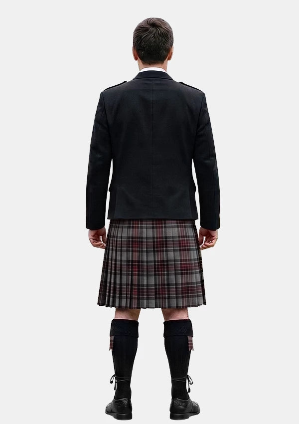 Traditional_Flynn_Tartan_4056_Kilt_and_Argyle_Jacket_Kilt_Outfits_back_image