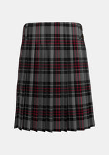 Traditional_Flynn_Tartan_kilt_4056_back_image_with_pleated_design_and_adjustable_buckles_for_men