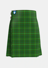 Traditional_Forrester_Foster_Hunting_Tartan_2385_kilt_front_image_with_pleated_design_and_adjustable_buckles_for_men