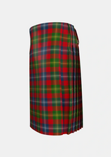 Traditional_Forrester_Foster_Tartan_2384_kilt_left_image_with_pleated_design_and_adjustable_buckles_for_men