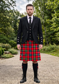 Traditional_Forrester_Modern_Tartan_Kilt_and_Argyle_Jacket_Kilt_Outfit_front_image