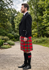 Traditional_Forrester_Modern_Tartan_Kilt_and_Argyle_Jacket_Kilt_Outfit_left_image