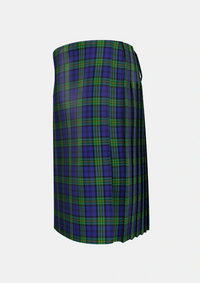 Traditional_Forth_Tartan_2602_kilt_left_image_with_pleated_design_and_adjustable_buckles_for_men