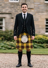Traditional_Fortnum_Mason_Tartan_Kilt_and_Argyle_Jacket_Kilt_Outfit_front_image
