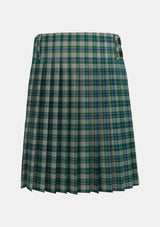 Traditional_Fraser_Arisaid_Tartan_615_kilt_back_image_with_pleated_design_and_adjustable_buckles_for_men