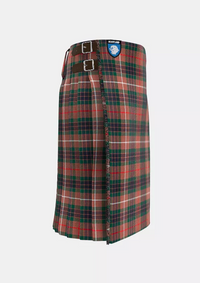 Traditional_Fraser_Hunting_Modern_Tartan_kilt_right_image_with_pleated_design_and_adjustable_buckles_for_men