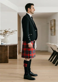 Traditional_Fraser_Tartan_Kilt_and_Argyle_Jacket_Kilt_Outfit_left_image
