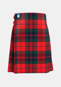 Traditional_Fraser_Tartan_kilt_front_image_with_pleated_design_and_adjustable_buckles_for_men