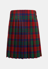 Traditional_Fraser_of_Struy_Tartan_528_kilt_back_image_with_pleated_design_and_adjustable_buckles_for_men