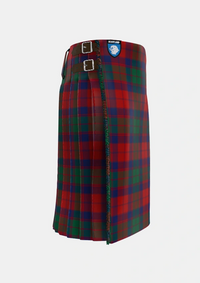 Traditional_Fraser_of_Struy_Tartan_528_kilt_right_image_with_pleated_design_and_adjustable_buckles_for_men