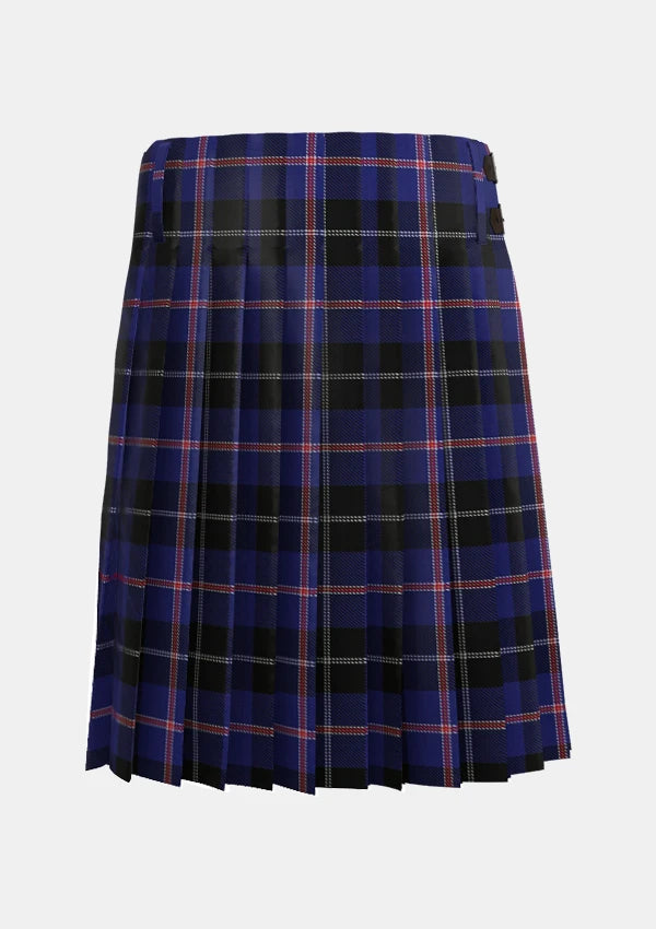 Traditional_Fuller_of_Hopewell_Tartan_kilt_back_image_with_pleated_design_and_adjustable_buckles_for_men