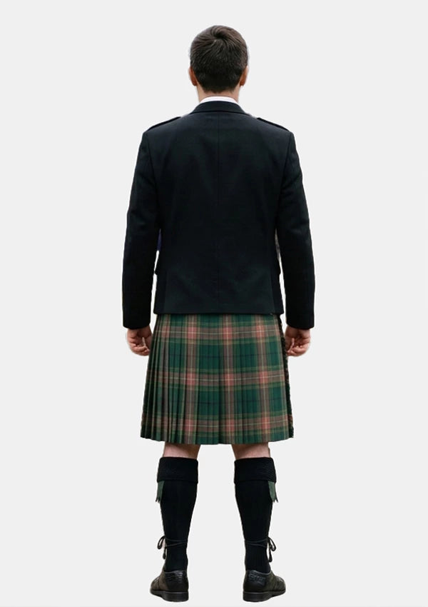 Traditional_Gallagher_Ancient_Tartan_4053_Kilt_and_Argyle_Jacket_Kilt_Outfits_back_image