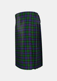 Traditional_Gallamore_Tartan_6049_kilt_left_image_with_pleated_design_and_adjustable_buckles_for_men