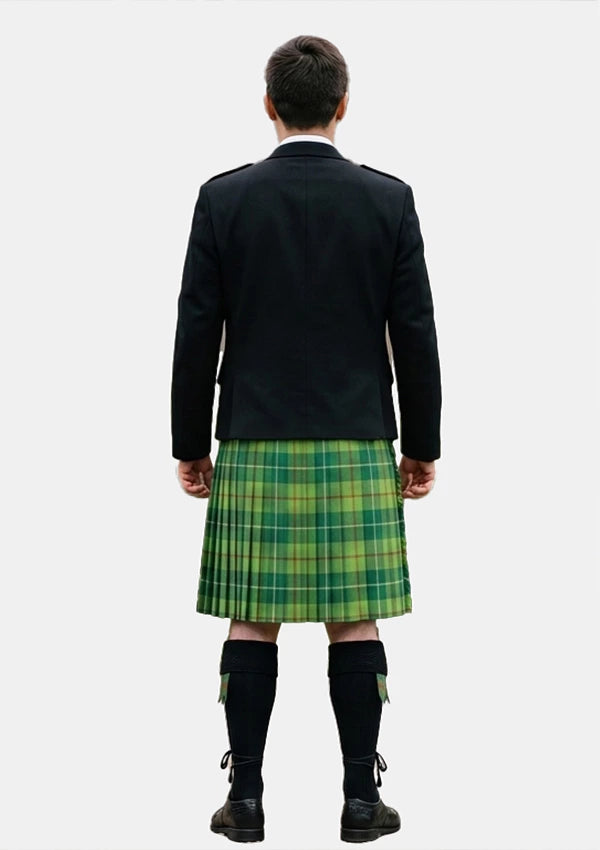 Traditional_Galloway_Hunting_tartan_1467_Kilt_and_Argyle_Jacket_Kilt_Outfits_back_image
