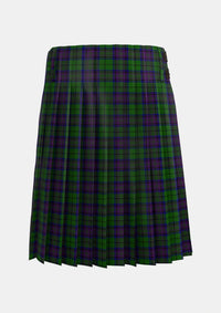 Traditional_Gary_Garry_Personal_Tartan_4189_kilt_back_image_with_pleated_design_and_adjustable_buckles_for_men