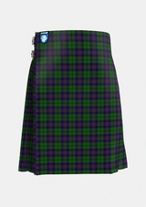 Traditional_Gary_Garry_Personal_Tartan_4189_kilt_front_image_with_pleated_design_and_adjustable_buckles_for_men