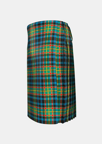 Traditional_Gillies_tartan_324_kilt_left_image_with_pleated_design_and_adjustable_buckles_for_men