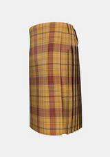 Traditional_Glen_Affric_tartan_left_image_with_pleated_design_and_adjustable_buckles_for_men