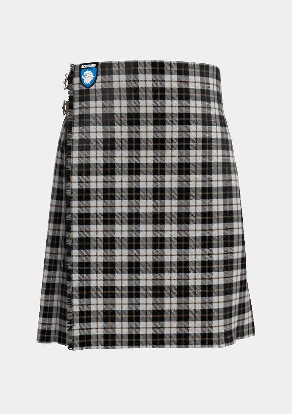 Traditional_Gleneagles_Tartan_kilt_front_image_with_pleated_design_and_adjustable_buckles_for_men
