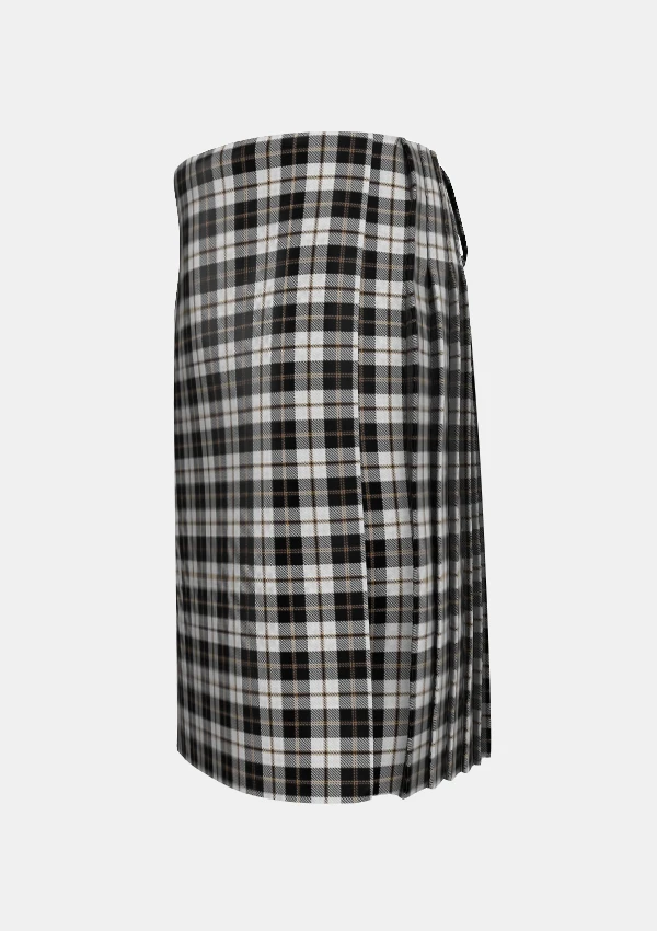 Traditional_Gleneagles_Tartan_kilt_left_image_with_pleated_design_and_adjustable_buckles_for_men