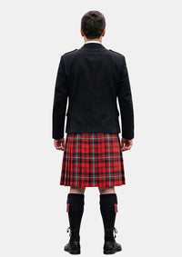 Traditional_Glennie_Tartan_4116_Kilt_and_Argyle_Jacket_Kilt_Outfits_back_image