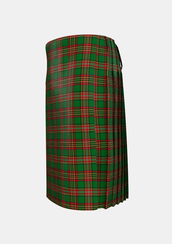 Traditional_Goldstraw_Personal_Tartan_5722_kilt_left_image_with_pleated_design_and_adjustable_buckles_for_men